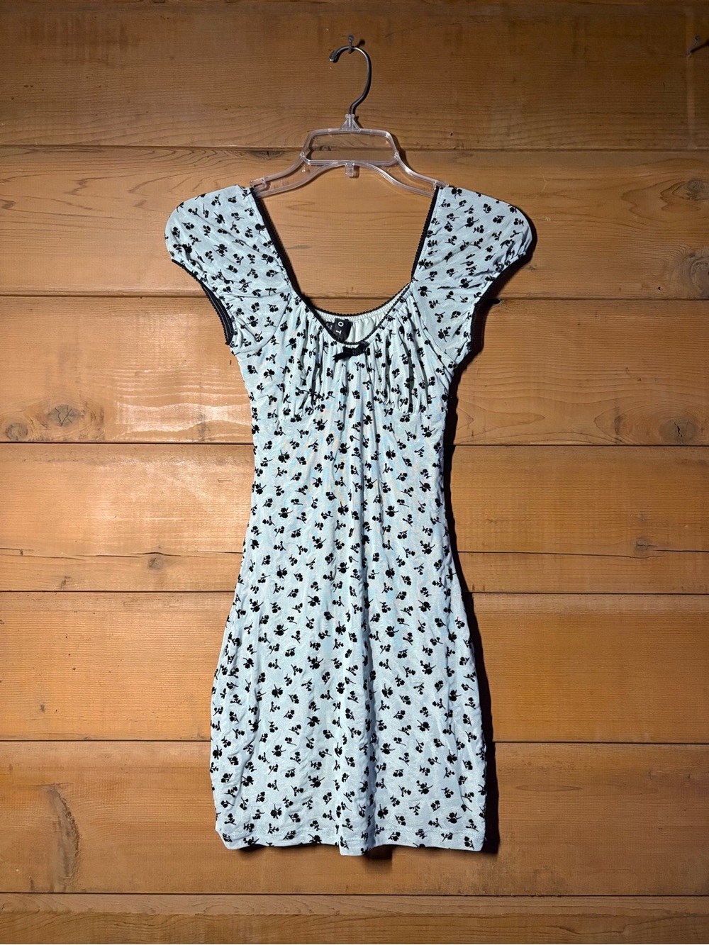 Motel Rocks Mint Green Floral Mini Dress- Size XS- Graduation Dress - Picture 5 of 13